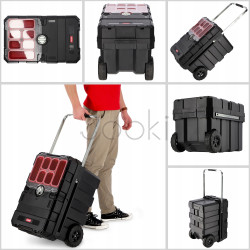 Ящик для инструментов на колесах Keter Master Loader с раздвижной системой открывания