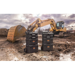 Модульна система ящиків для інструментів Keter ROC Pro Gear 2.0, 3 модулі, IP65
