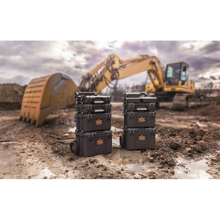 Модульна система ящиків для інструментів Keter ROC Pro Gear 2.0, 3 модулі, IP65