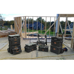 Модульна система ящиків для інструментів Keter ROC Pro Gear 2.0, 3 модулі, IP65