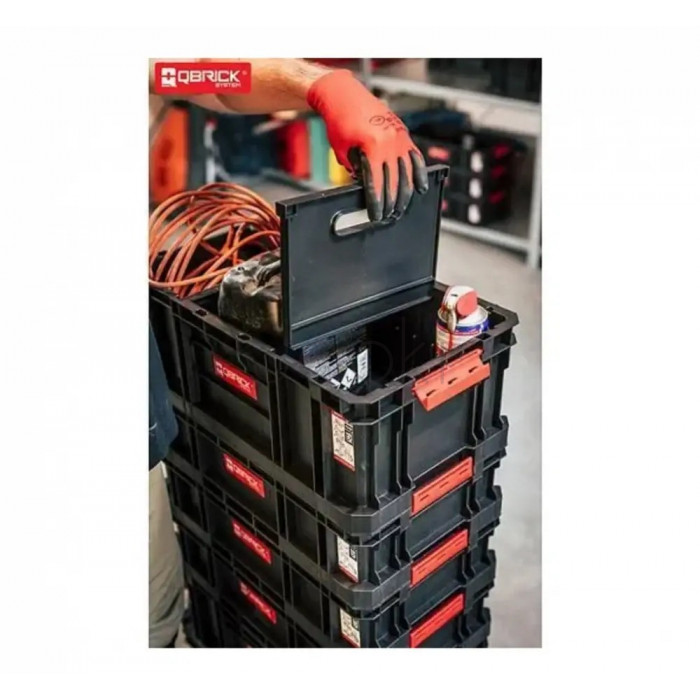 Ящик для інструментів QBRICK SYSTEM TWO BOX 200 FLEX, 26л, 530×295×195 мм