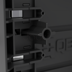 Ящик для инструментов на колесах Qbrick System PRO Cart 2.0 Plus Drawer 3 — 3 выдвижных ящика, телескопическая ручка