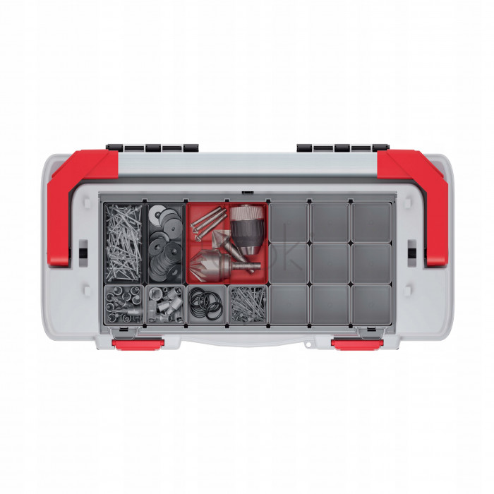 Скриня для інструментів Kistenberg EVO 55" KEVA5530B 548×274×286 мм–11знімних боксів