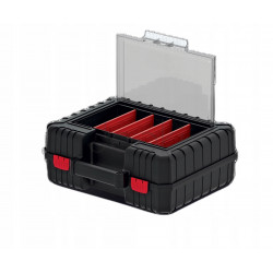 Ящик для інструментів з органайзером у кришці, 4 роздільники, Kistenberg HEAVY KHV40S-S411