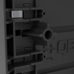 Ящик для инструментов на колесах Qbrick System PRO Cart 2.0 Plus Drawer 2 — 2 выдвижных ящика, телескопическая ручка