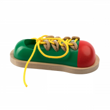 Дитяча розвиваюча іграшка шнурівка “Кед” 