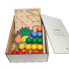  Эко подарочный  набор, шнуровка «Ёж» + пирамидка-сортер  Считалочка + математический  планшет +  подарочная коробка