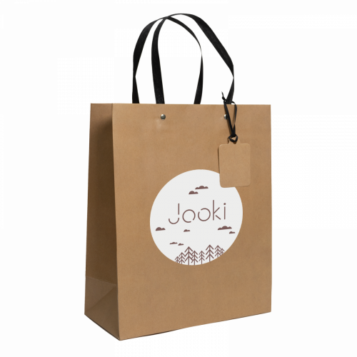 Подарочный пакет Jooki M коричневый