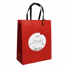 Подарочный пакет Jooki M красный
