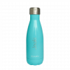 Бутылка-термос "Colourful" металлическая, голубая  350 мл.