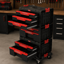 Модульна мобільна система зберігання Qbrick System PRO Drawer Workshop Set 1 2.0