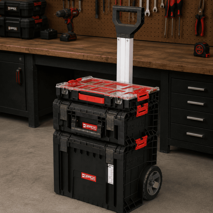 Набір ящиків для інструментів Qbrick System PRO SET 4, 450×390×690 мм