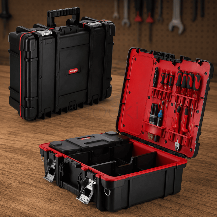 Ящик для інструментів Keter Technician Box з внутрішнім органайзером 48×17,7×37,8 см