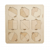 Детский деревянный планшет «Геометрические фигуры»
