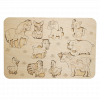 Детский деревянный планшет «Зверюшки»