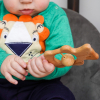 Детский комплект "Силиконовый держатель гризунець + игрушка колотушка"